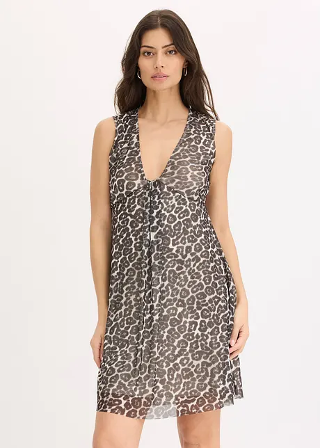 Robe en jersey avec mesh, bonprix