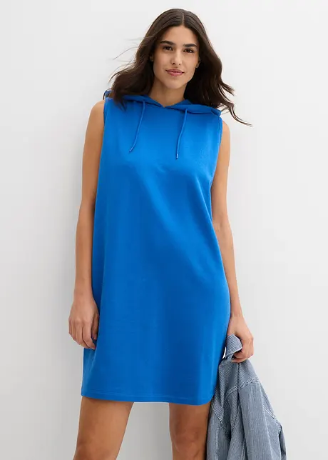 Robe molletonnée, coupe ballon, bonprix