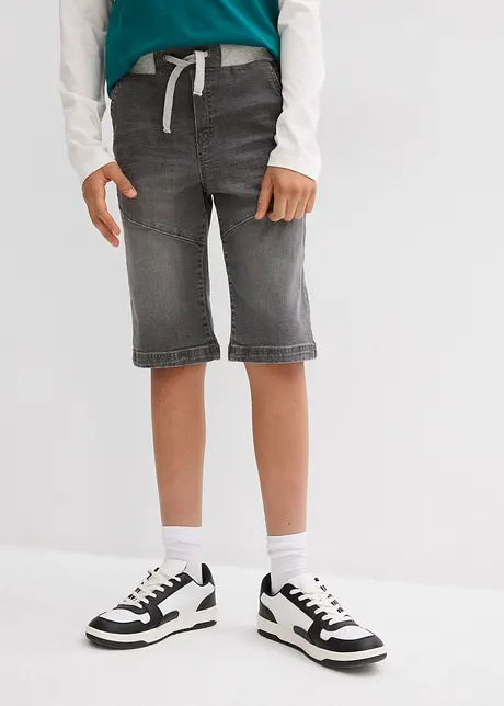Bermuda en jean extensible, Regular, bonprix