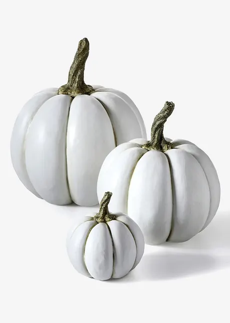 Objet déco en forme de courge (Ens. 3 pces.), bonprix