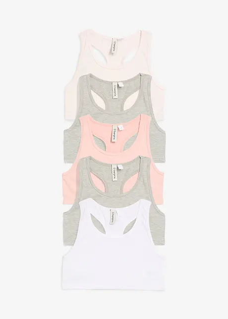 Lot de 5 brassières, bonprix