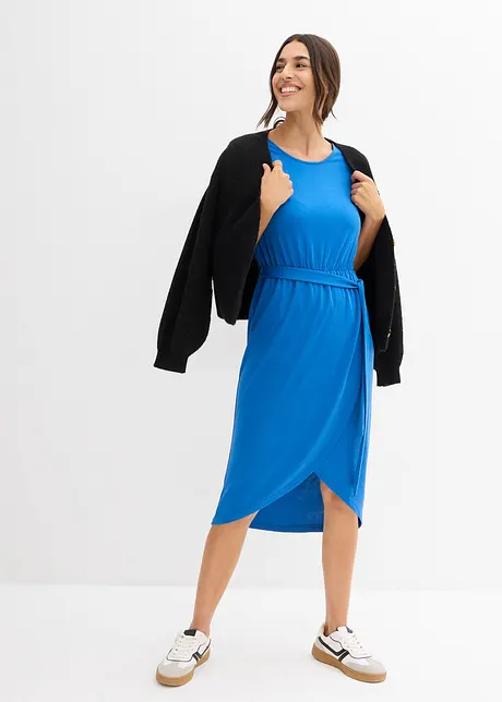 Robe ajustée en jersey de viscose mélangée, bonprix