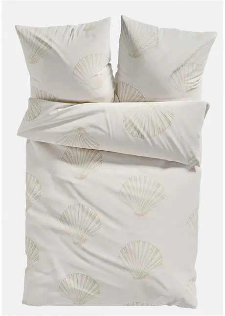 Parure de lit motif coquillages, bonprix