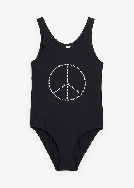 Maillot 1 pièce avec application, bonprix