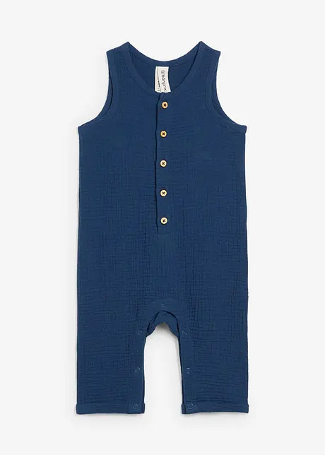 Combinaison bébé en gaze 100% coton, bonprix