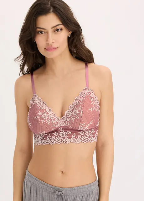 Brassière sans armatures avec matière recyclée, bonprix