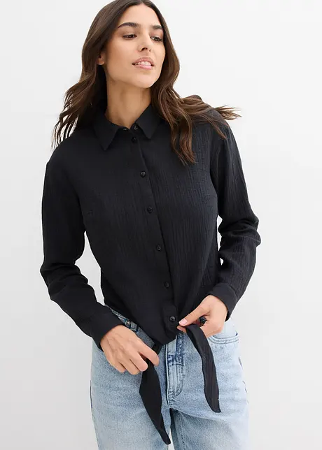 Chemisier en gaze de coton, bonprix