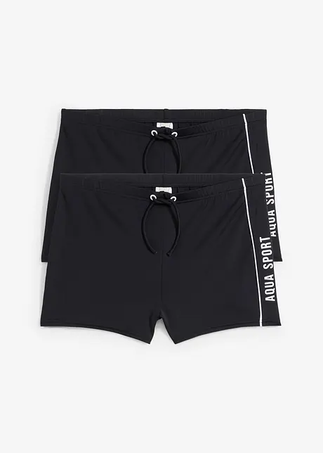 Lot de 2 shorts de bain, bonprix
