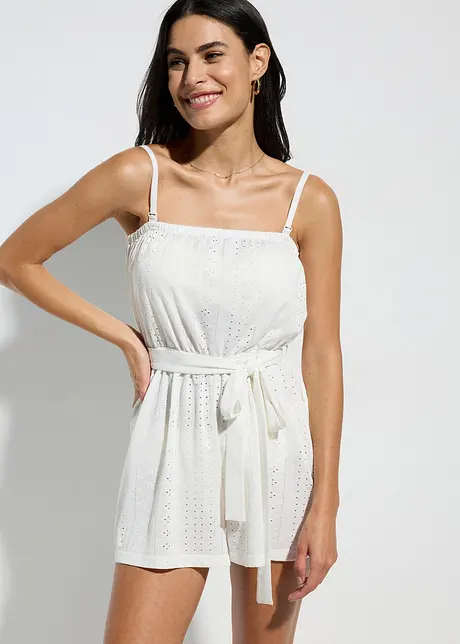Combishort de plage en crochet, bonprix