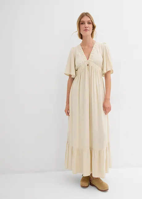 Robe longue en viscose fluide, bonprix