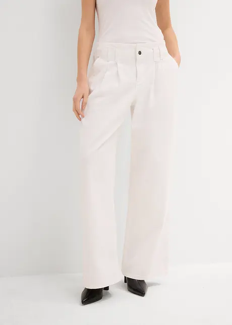 Jean large taille basse, Low Stretch, bonprix
