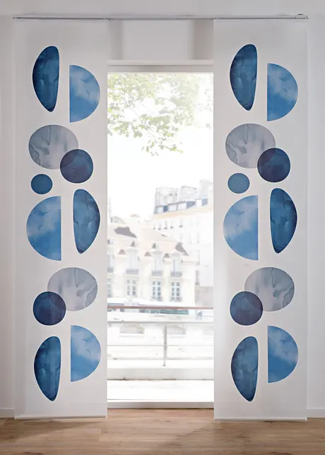 Panneau coulissant à motif graphique (1 pce), bonprix