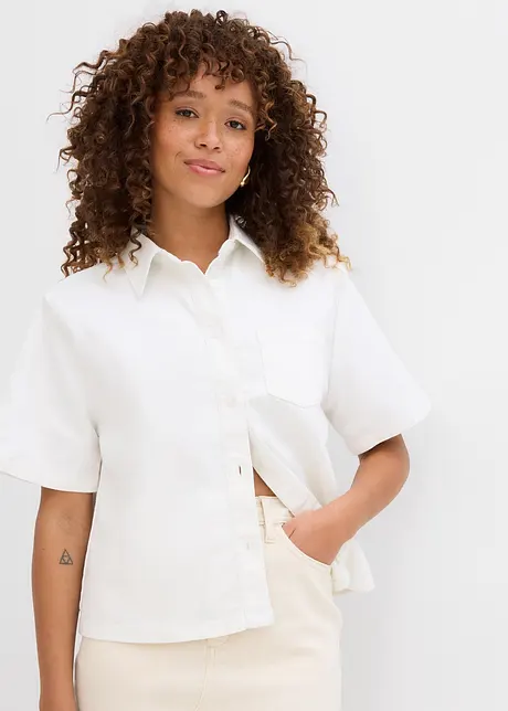 Chemisier en jean, loose, bonprix