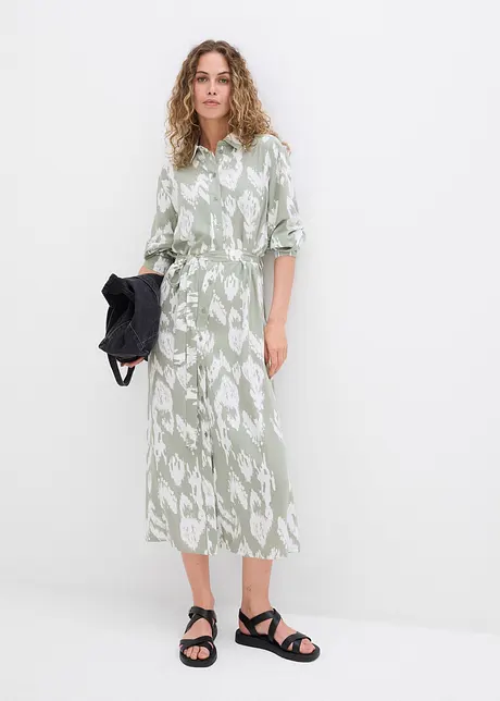 Robe-chemise en viscose fluide, bonprix
