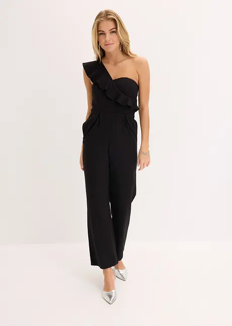 Combinaison légère en viscose à encolure asymétrique, bonprix