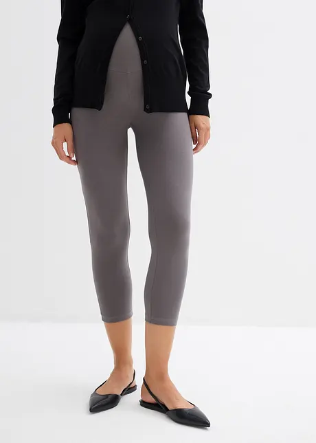Lot de 2 leggings de grossesse, longueur 3/4, bonprix