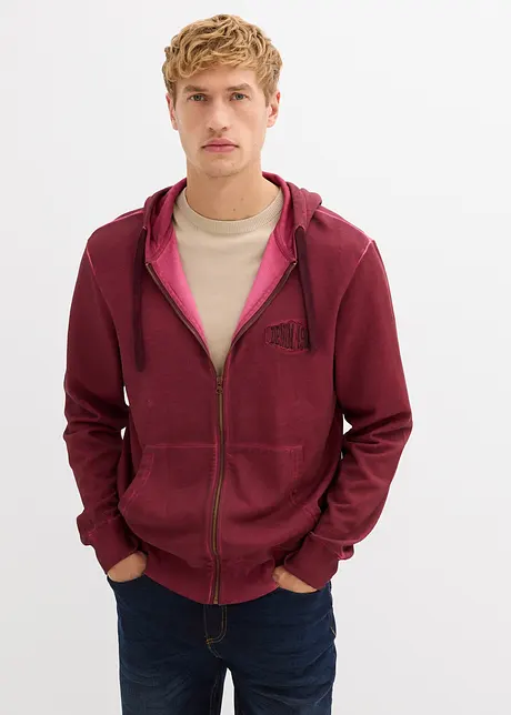 Sweat zippé à capuche, bonprix