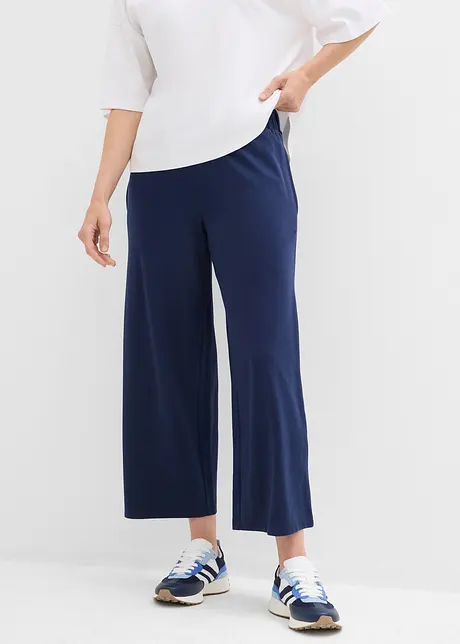 Jupe-culotte à poches et taille élastiquée, bonprix