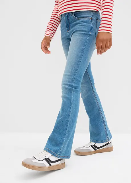 Jean flare taille mi-haute, bonprix