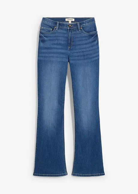 Jean bootcut, taille mi-haute, bonprix