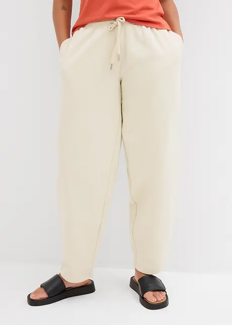 Pantalon en molleton 100% coton, bonprix