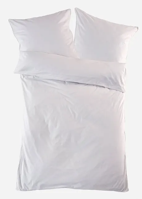 Parure de lit en coton renforcé avec passepoils, bonprix