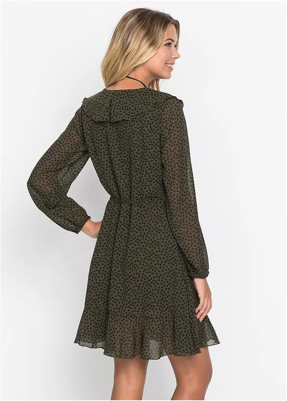 Robe courte style portefeuille, bonprix