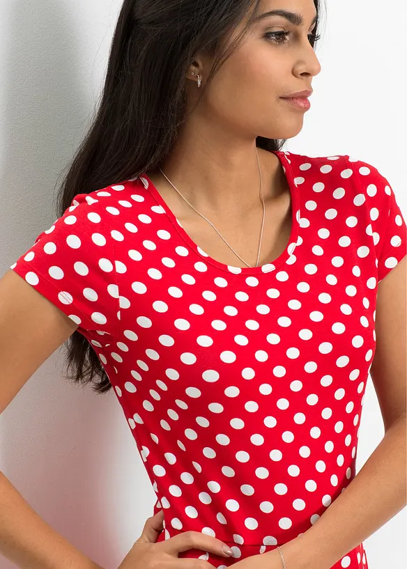 Robe en jersey viscose extensible, bonprix
