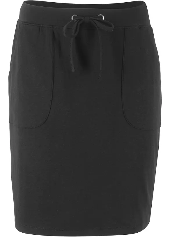 Jupe extensible en coton, bonprix