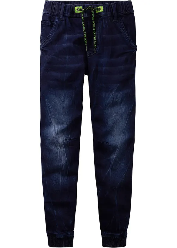 Jean en molleton Regular, fuselé, bonprix