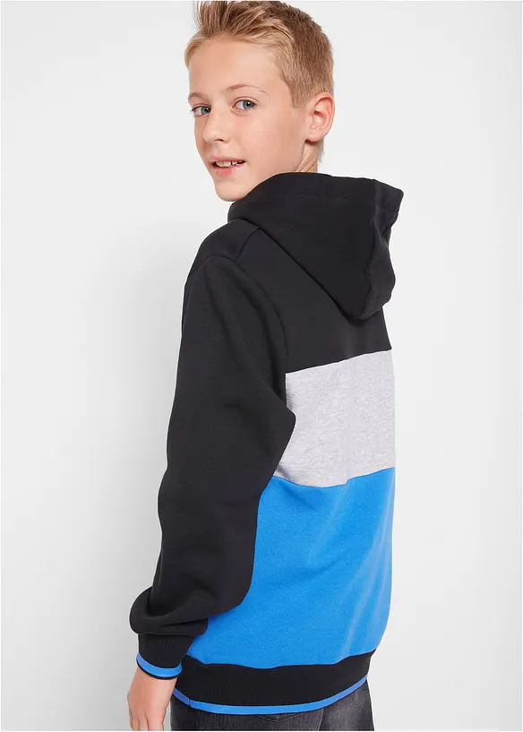 Sweat à capuche 100% coton, bonprix