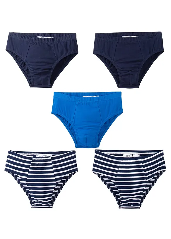 Lot de 5 slips, bonprix