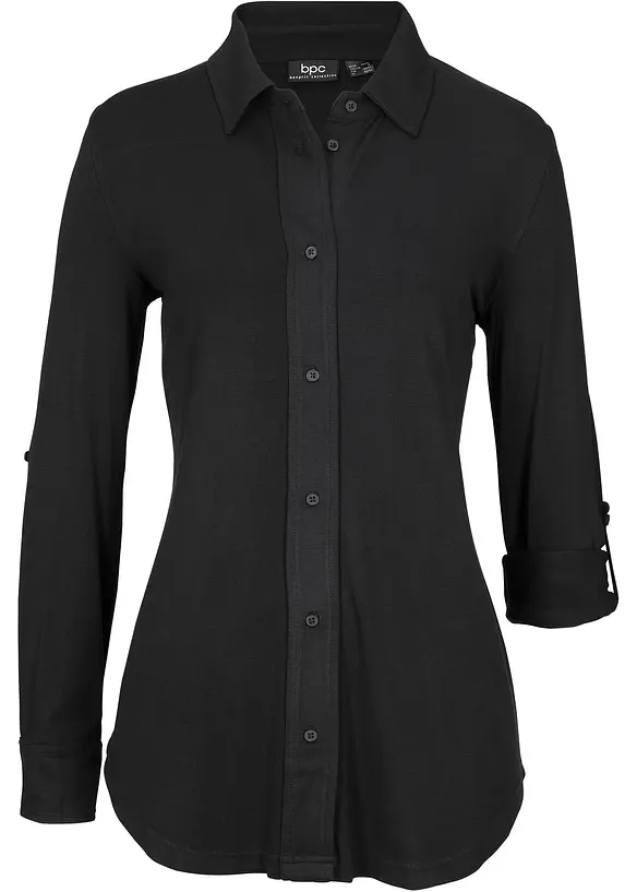 Chemisier long en jersey, bonprix