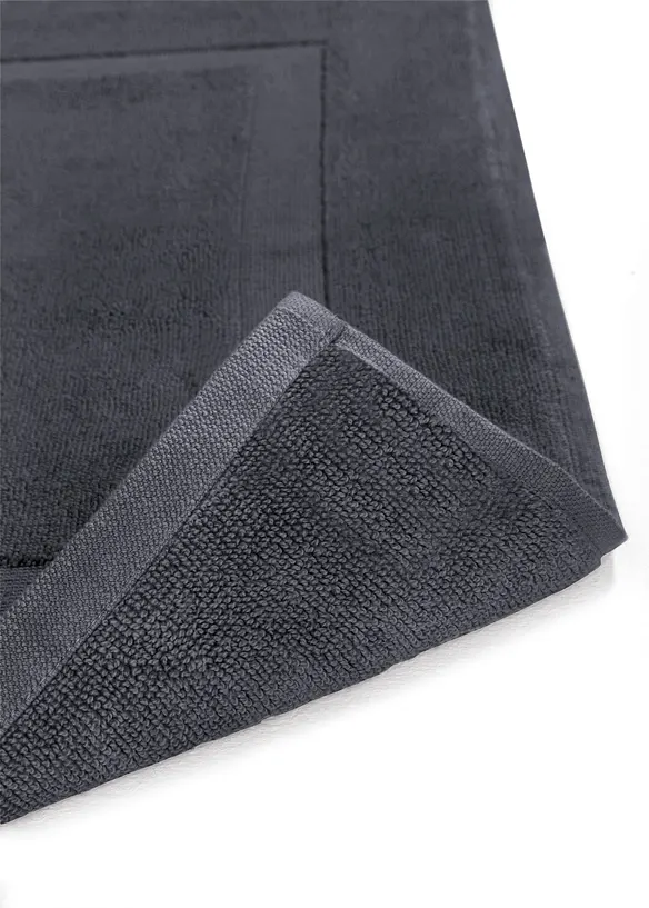 Lot de 2 tapis de bain hôtel, bonprix