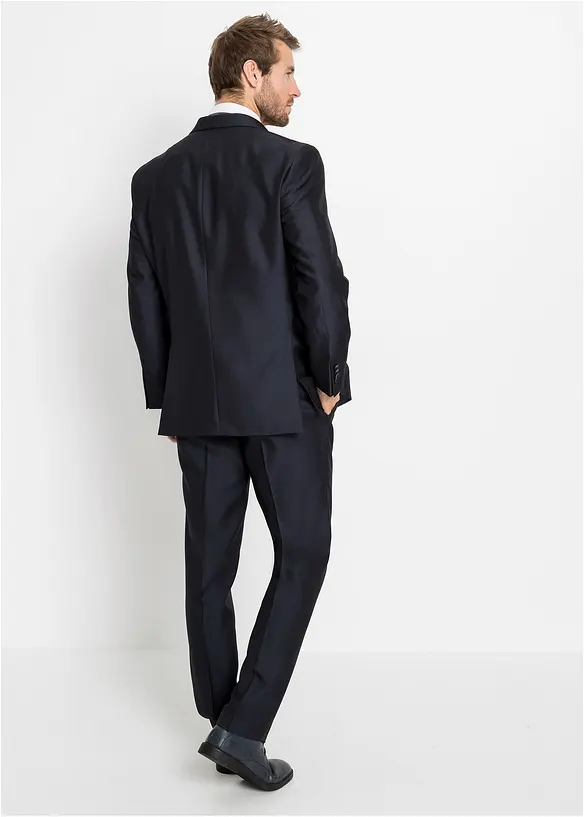 Costume 4 pièces regular avec gilet et cravate, bonprix