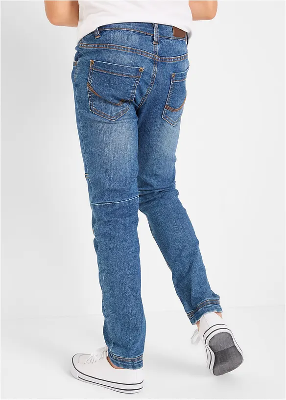 Jean extensible Regular et droit avec genoux renforcés, bonprix