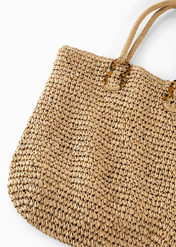 Cabas en paille, bonprix