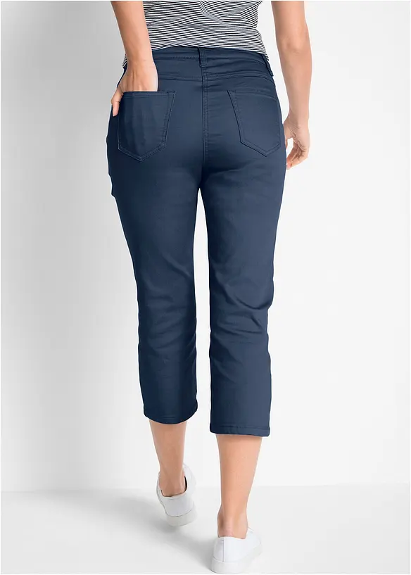 Jean droit, taille mi-haute et confortable, bonprix