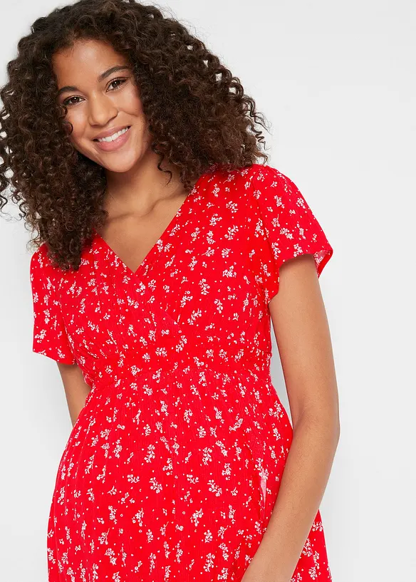 Robe de grossesse et d’allaitement en viscose fluide, bonprix