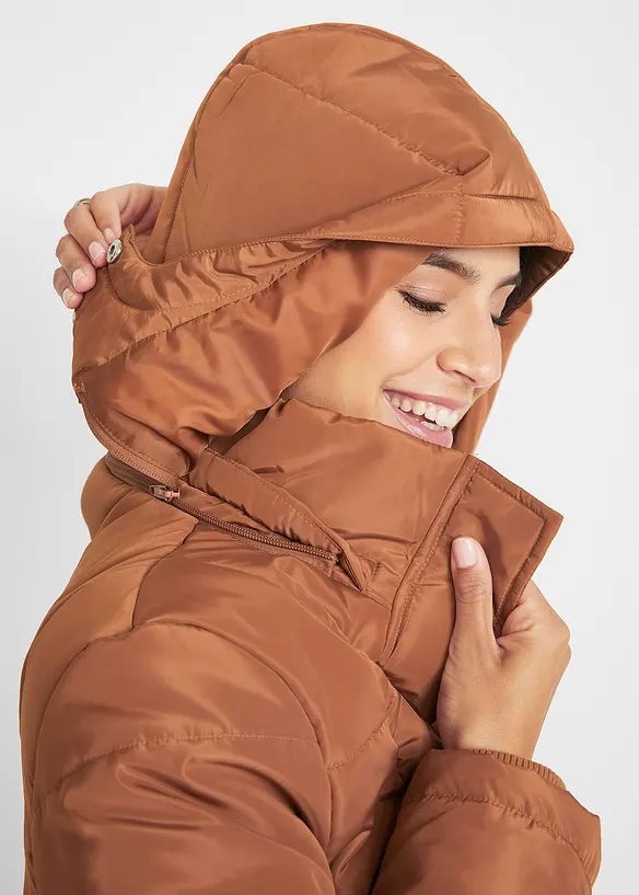 Manteau matelassé à capuche, rembourré, bpc bonprix collection