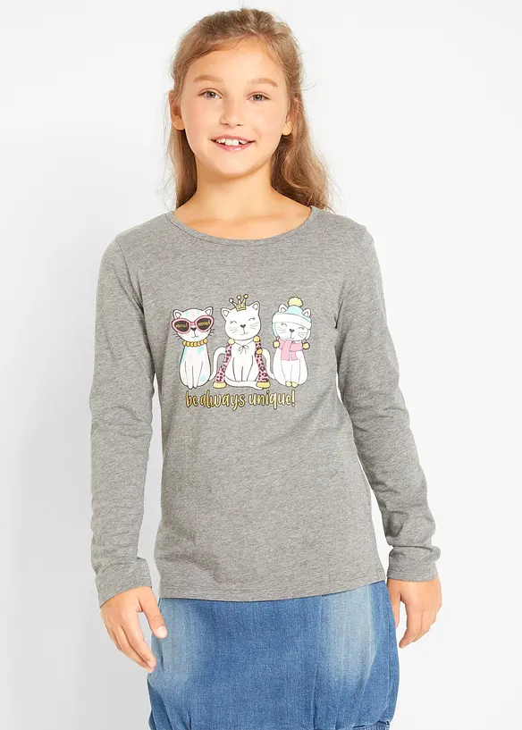 T-shirt manches longues, bonprix