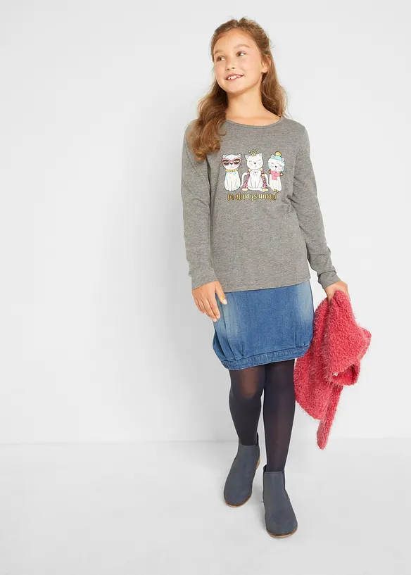 T-shirt manches longues, bonprix