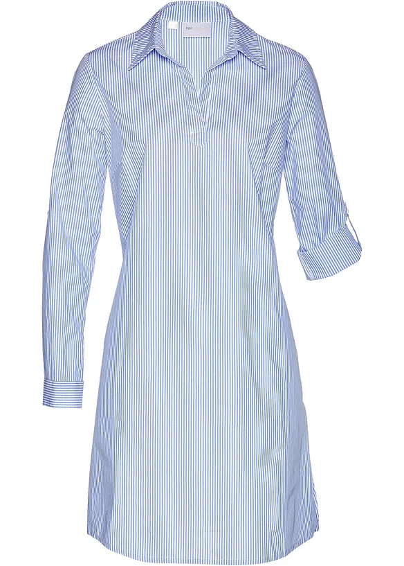Robe-chemise 100% coton, bonprix