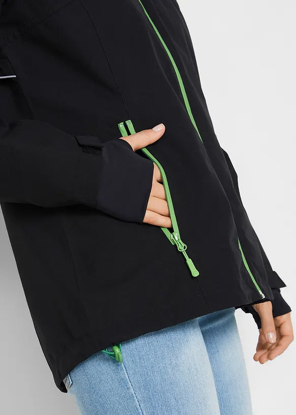 Veste technique imperméable à détails réfléchissants, bonprix