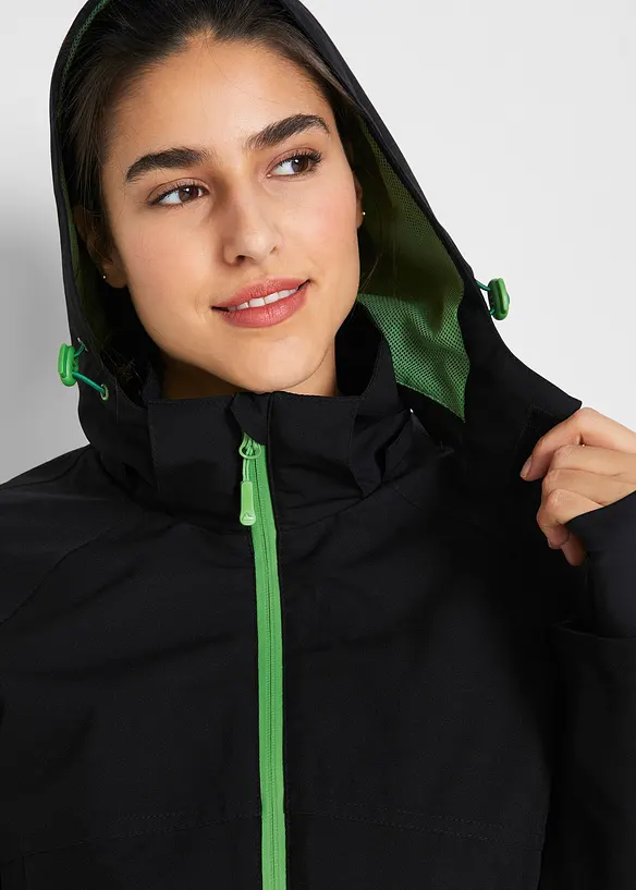 Veste technique imperméable à détails réfléchissants, bonprix