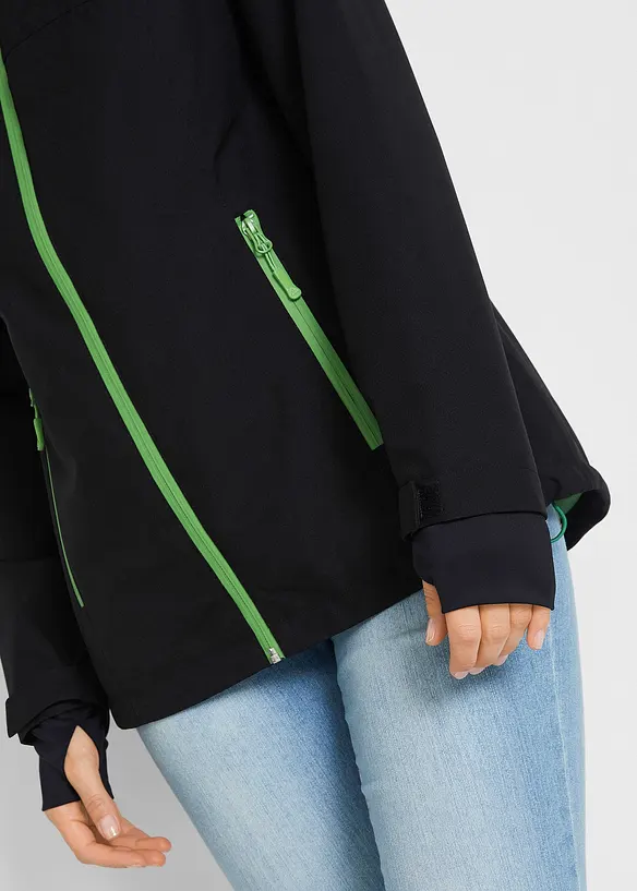 Veste technique imperméable à détails réfléchissants, bonprix