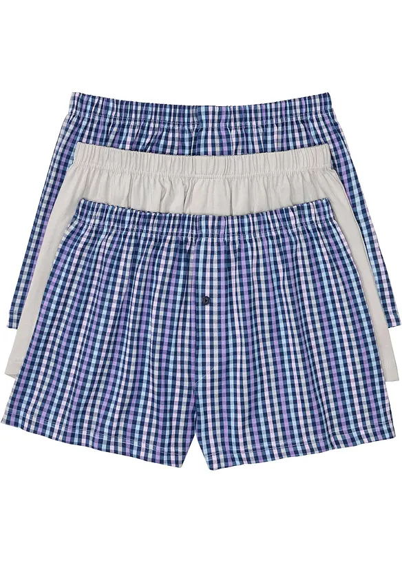 Lot de 3 caleçons en jersey coton, bonprix