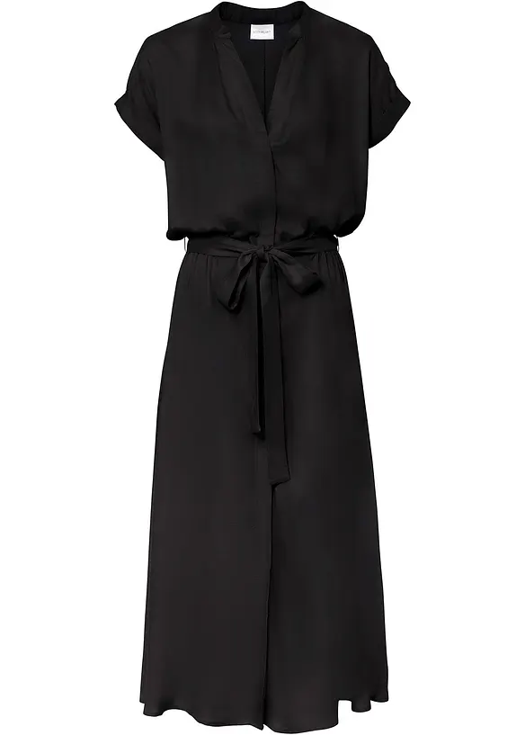Robe-chemise en viscose fluide, bonprix