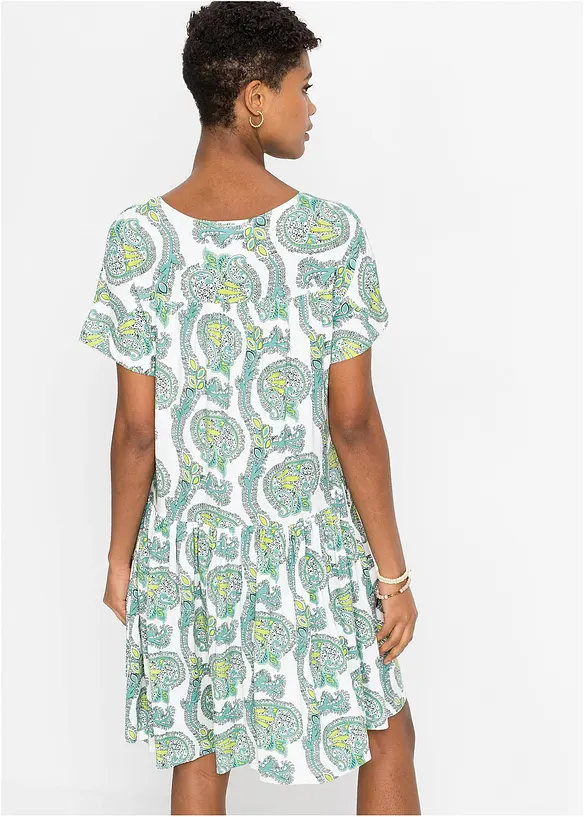 Robe fluide en jersey viscose, bonprix