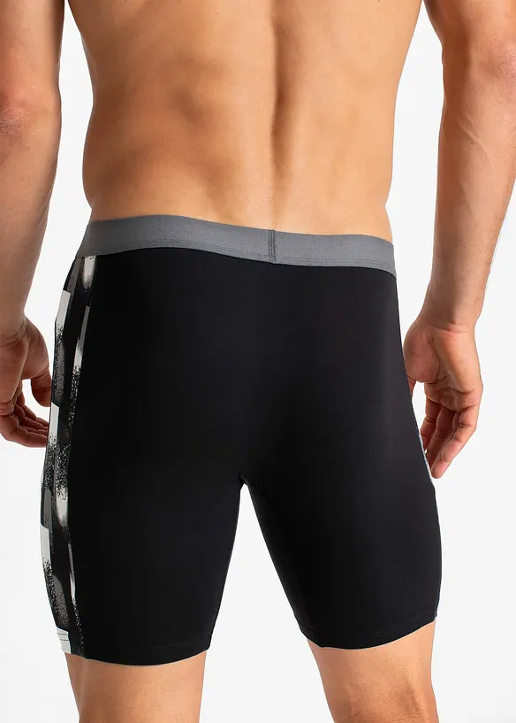 Lot de 2 boxers longs coton, bonprix